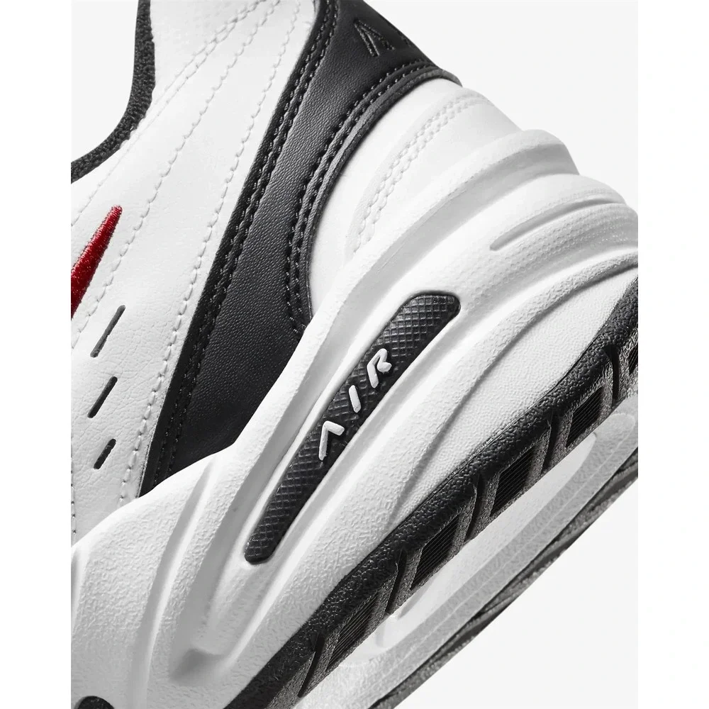 Nike Air Monarch IV 4 Men's Size 9 (4E) WIDE Black Red White Shoes 416355-101